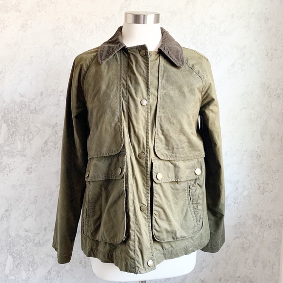 lands end waxed jacket